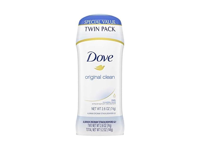 Dove Original Clean Deo 2.6oz 2pk - Image 1