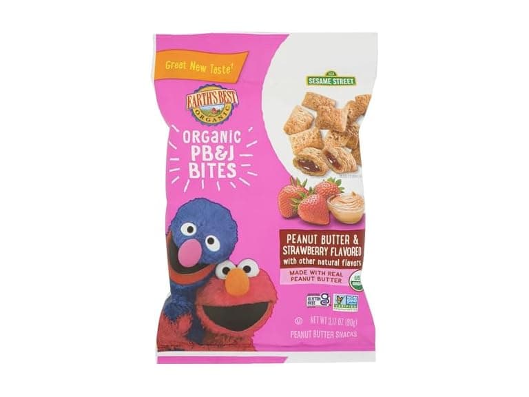 Earths Best Organic Strawberry Pb & J  - Image 1