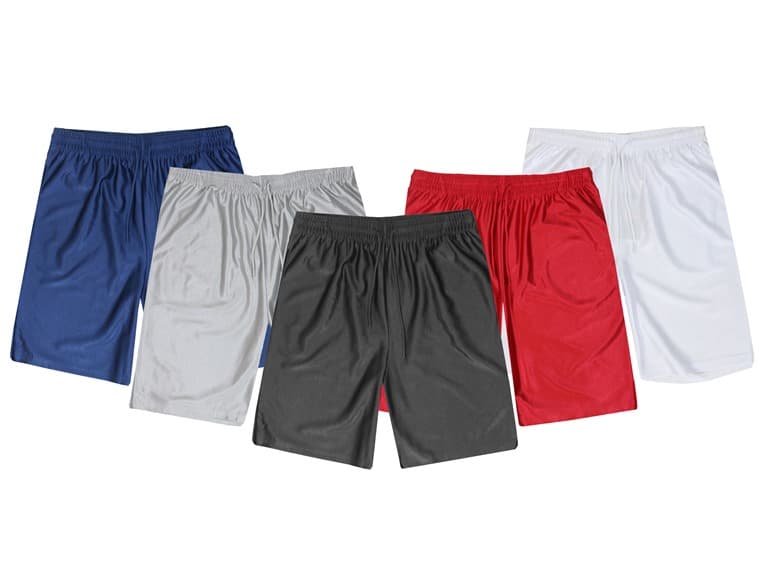 5Pk Mens Performance Dazzle Shorts - Image 1