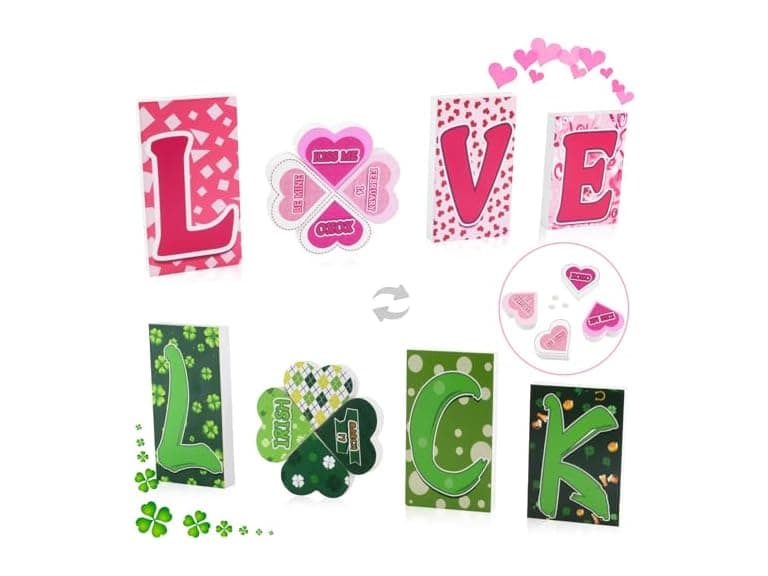 Valentines Day Decorations Tiered Tray - Image 1