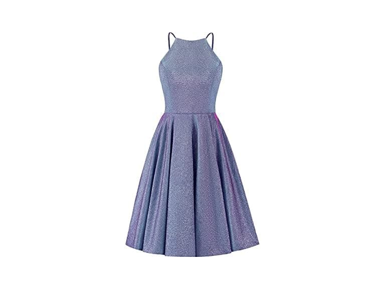 Kidadndy Women Spaghetti Straps Homecoming Dress - Image 1