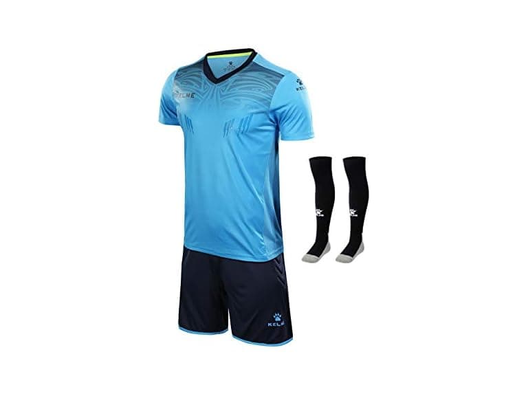 Kelme Men (L) Soccer Goalkeeper Jersey Short Kit - Image 1