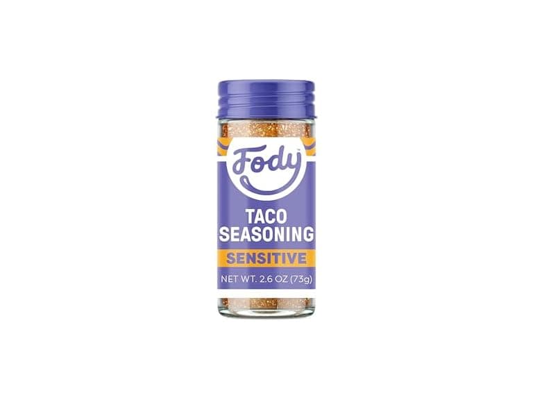 Fody Foods Taco Seasoning, 2.6 Oz, Garlic & Onion Free - Image 1