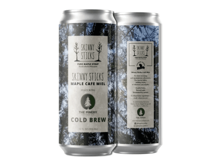 (12 Pack) Skinny Sticks Maple Cafe Miel - Image 1