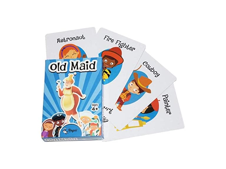 Regal Games Old Maid Card Games for Kids Ages 4 5 6 7 8+