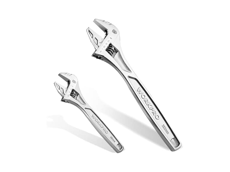 WORKPRO 2pc Black Wrench Set - Image 1