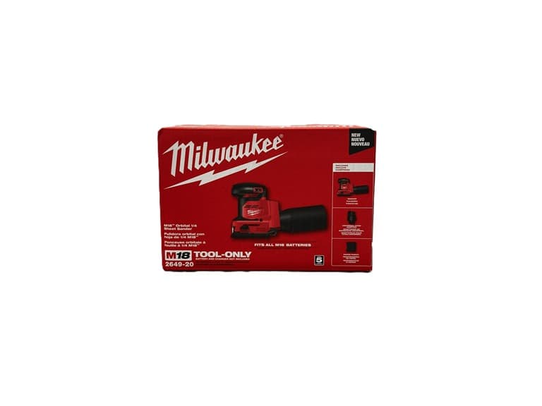 Milwaukee 2649-20 M18 18V 1/4 in. Sheet Sander - Image 1