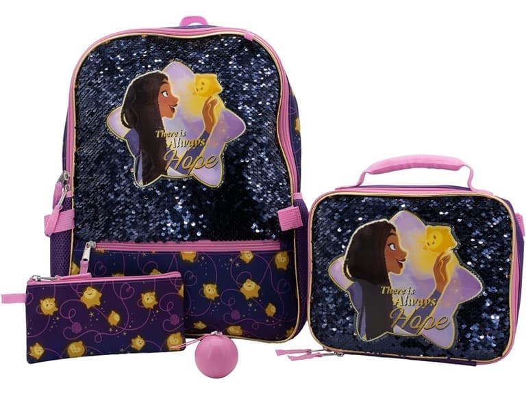 (4 Piece) 16" Disney Wish Backpack - Image 1
