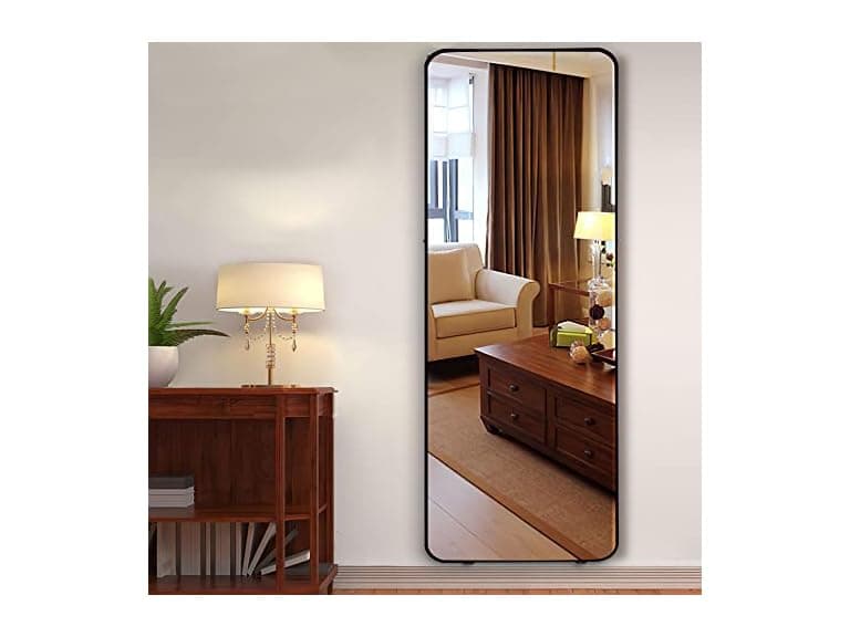 NeuType Round Corners Full Length Mirror - Image 1