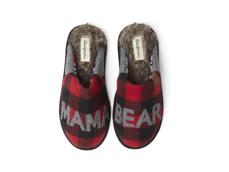 Dearfoams Women's Mama Bear Slippers- Small - Image 1
