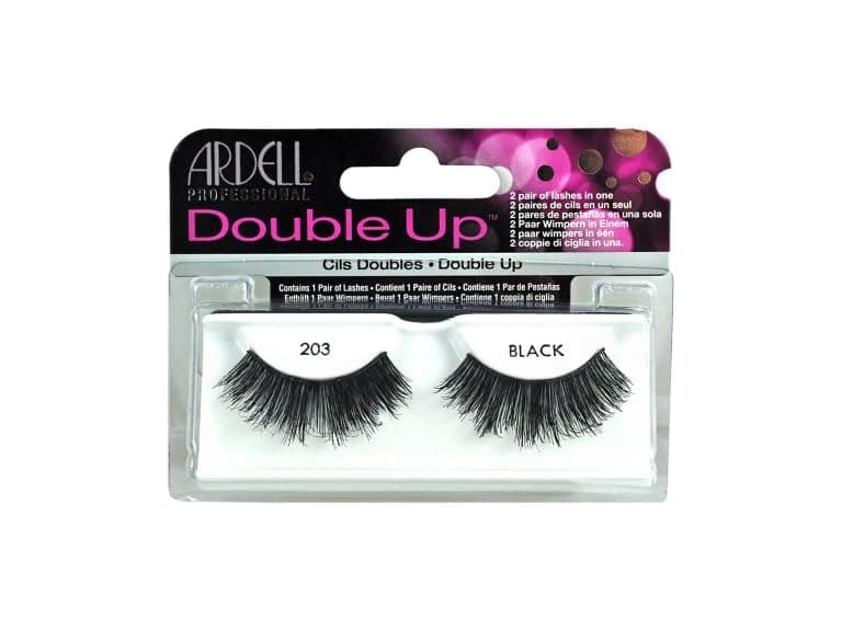 Ardell Double Up 203 False Eyelashes Black - Image 1