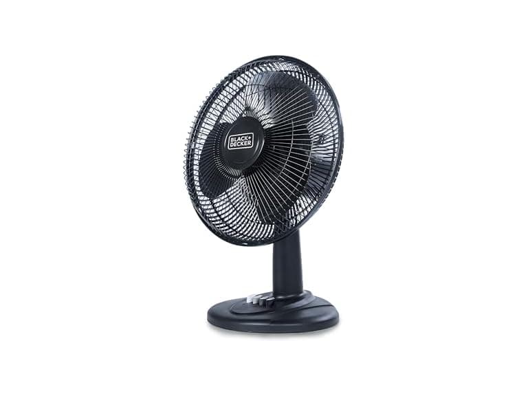 BLACK+DECKER BFDT12SB 12 in. Table Fan - Black - Image 1