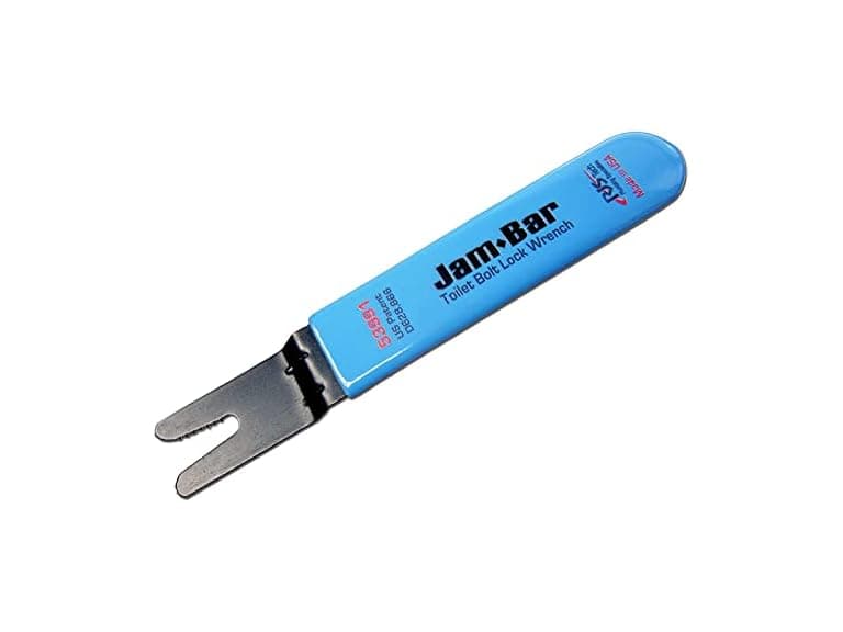 Jam-Bar Toilet Bolt Lock Wrench - Stops Toilet Bol