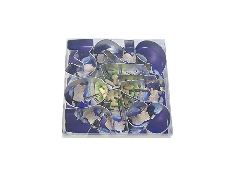 R&M International Numbers 3" Cookie Cutters, 9-Piece Set - Image 1