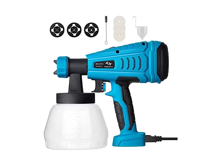 TILSWALL Paint Sprayer w/1300ml Detachable Tank - Image 1