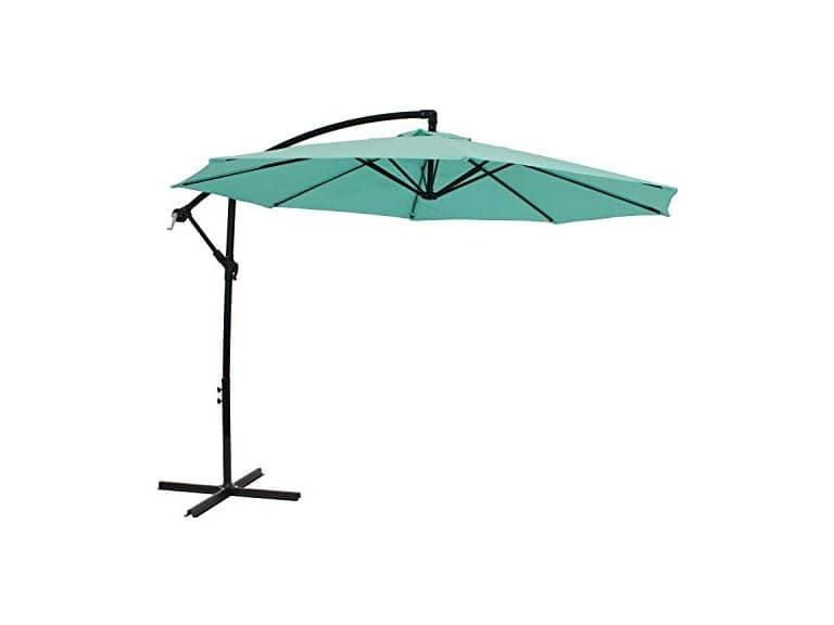 Sunnydaze 9.5-Foot Cantilever Umbrella - Image 1