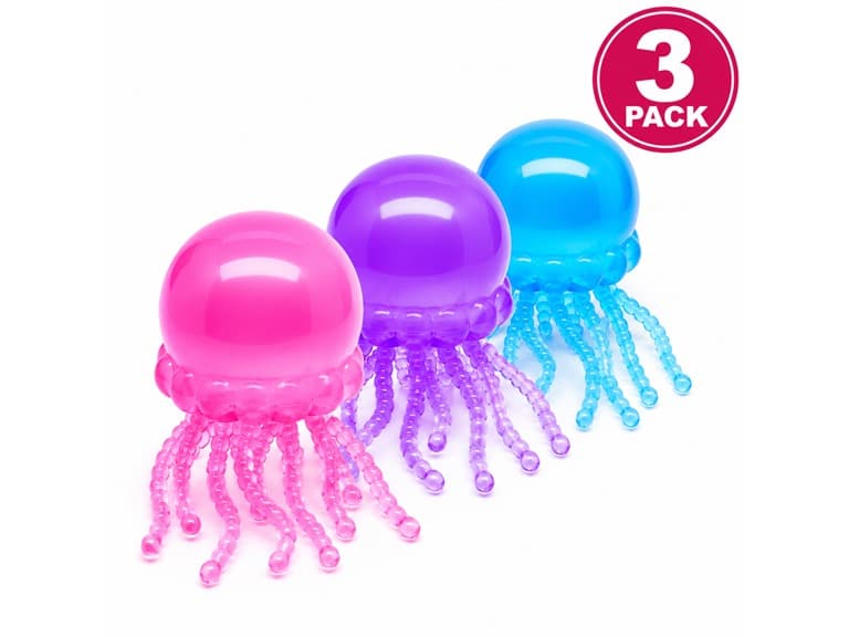 Twilight Squishy Sensory Toys Jellyfish, 3PK - Image 1
