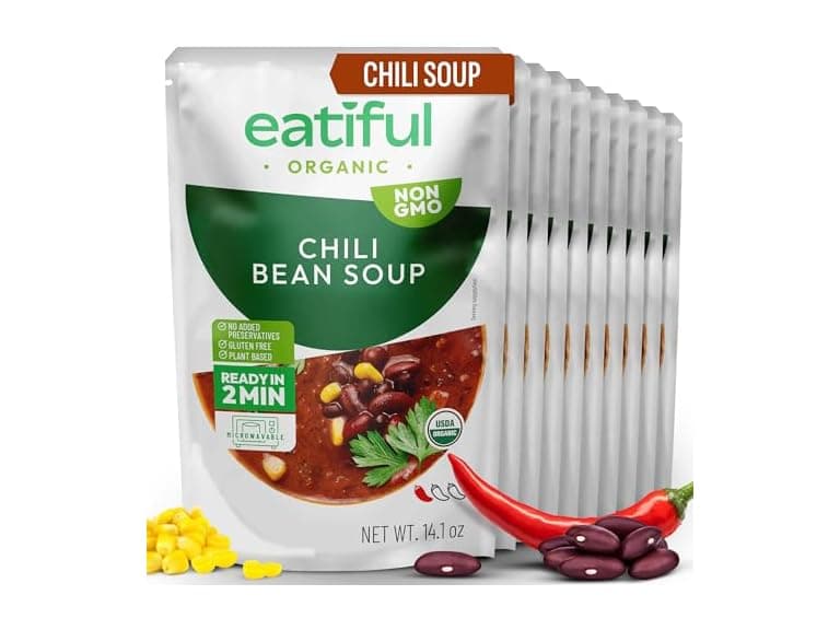 EATIFUL Chili Soup 14.1 Ounce Pack of 10 - Image 1