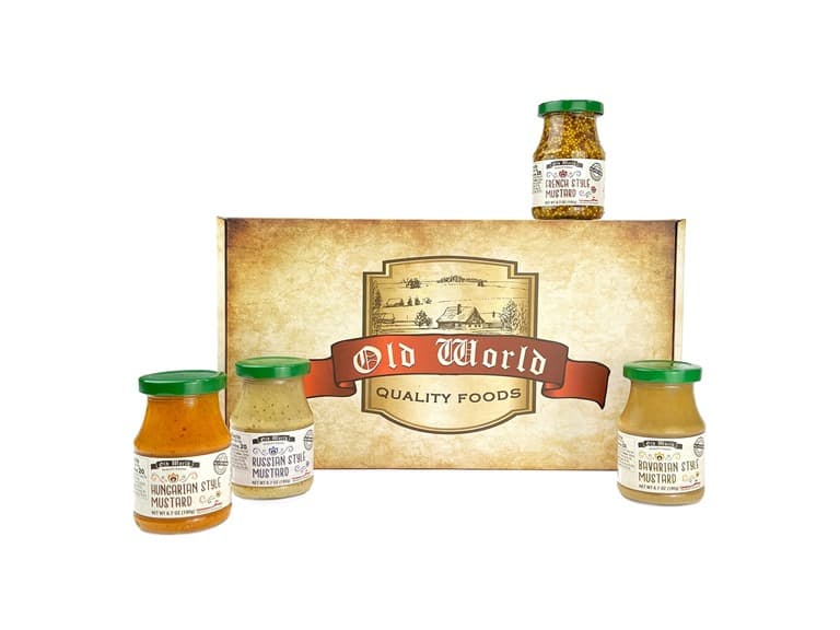 4pk Old World European Style Mustards - Image 1