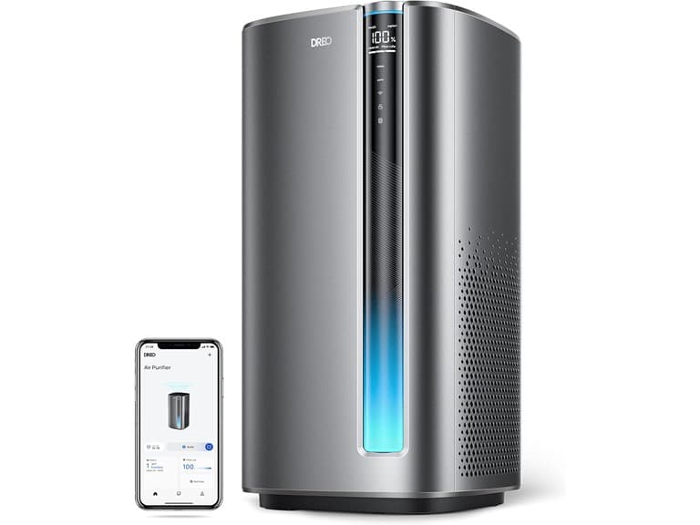 DREO Air Purifier Macro Max S Silver - Image 1