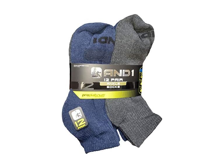 12 Pair ProPlatinum Ankle Socks - Image 1