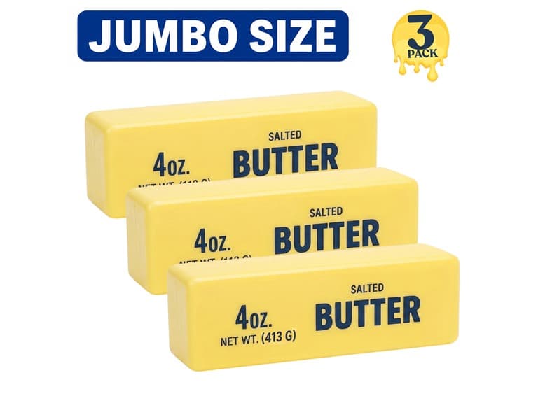 Twilight Squishy Sensory Toys Jumbo Butter, 3PK - Image 1