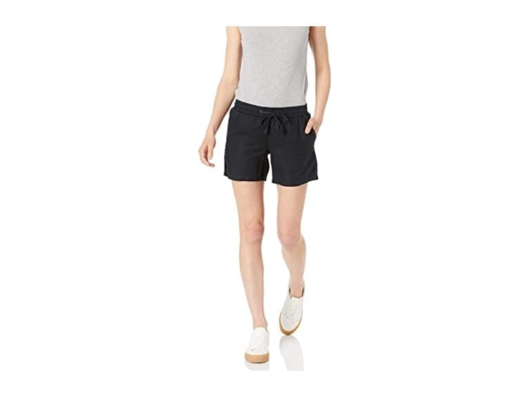 Amazon Essentials Women 5" Inseam Linen Shorts