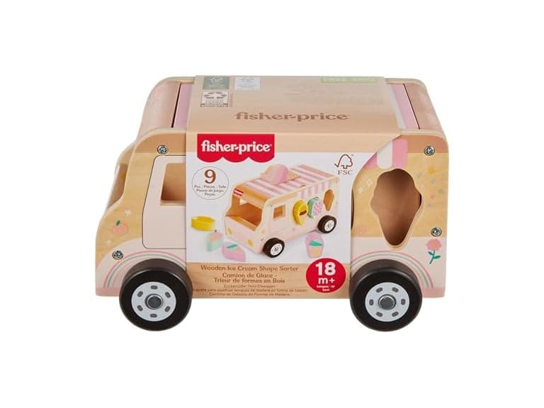 Fisher-Price Wood Ice Cream Truck - Image 1