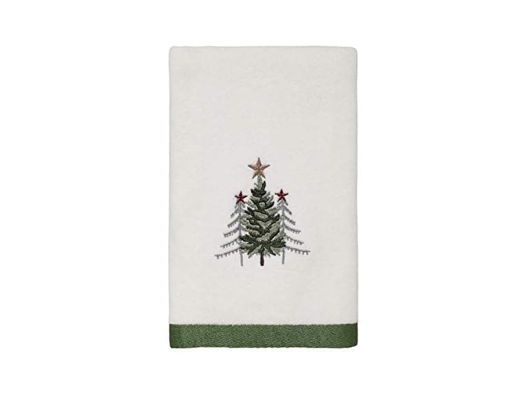 Avanti Linens - Hand Towel, Christmas Tree - Image 1