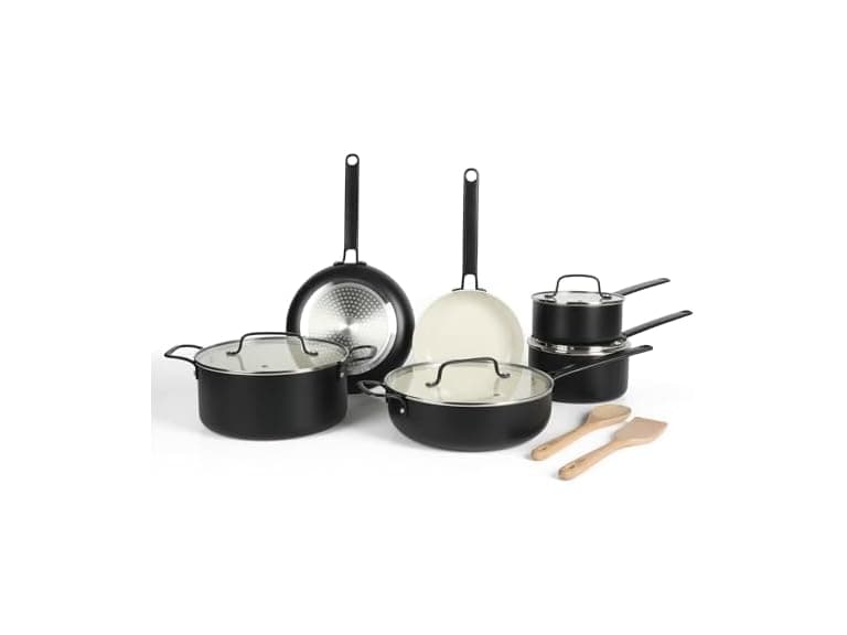 Martha Stewart Ceramic Interior 12 Piece Cookware set  - Image 1