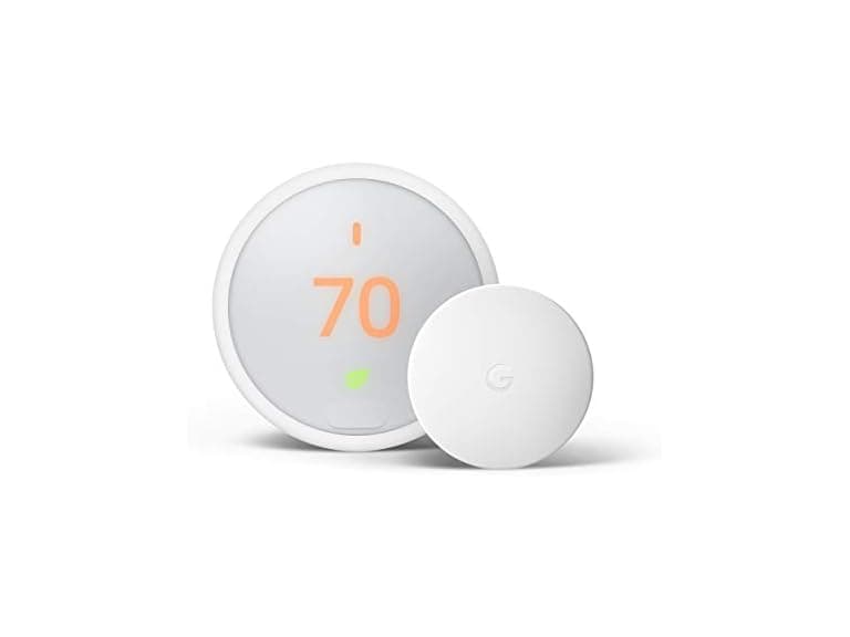 Google Nest Thermostat E + Sensor Bundle (Open Box) - Image 1