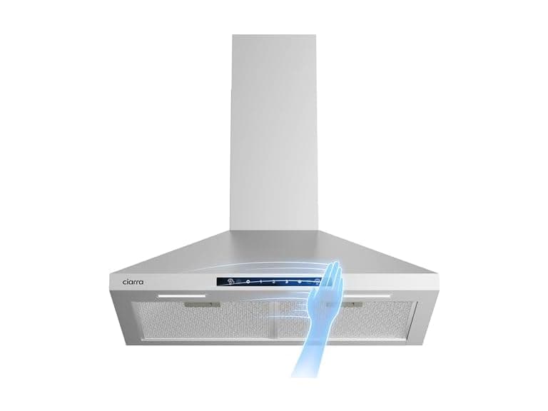 CIARRA 30 Inch Wall Mount Range Hood - Image 1