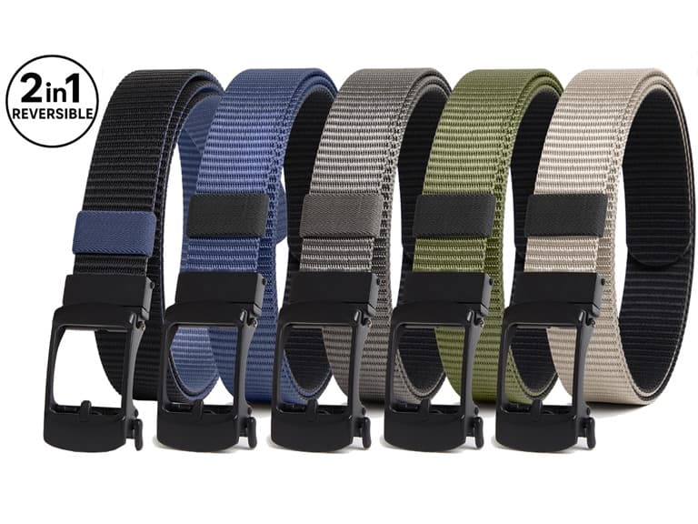 Giorgio Brutini Nylon Reversible Belt - Image 1