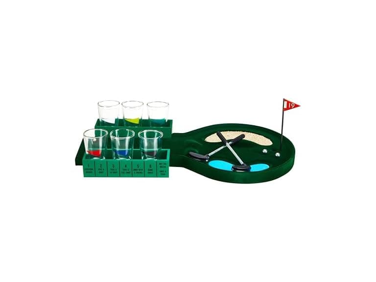 Foster & Rye Putt & Shot Mini Golf Drinking Game - Image 1