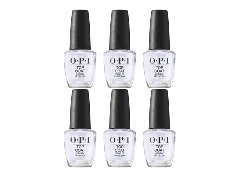 (6 Pk) OPI Nail Lacquer Top Coat - Image 1