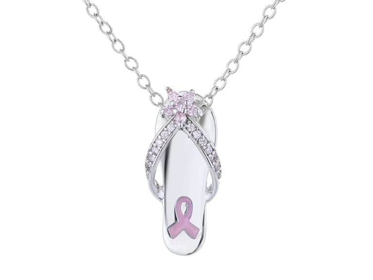 Breast Cancer Awareness Necklace - Image 1