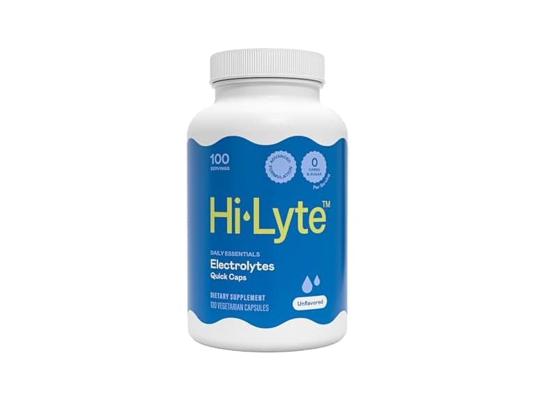Hi-Lyte Unflavored Electrolyte Capsules 100ct - Image 1