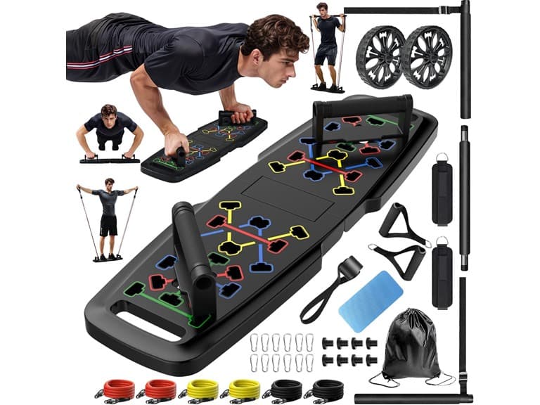 MQRW Push Up Board | 20 Accessories - Image 1