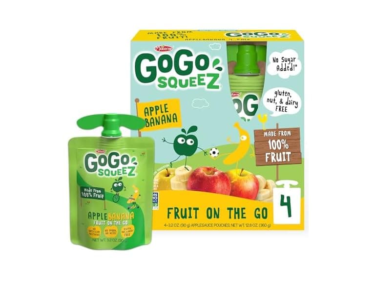 4PK GoGo squeeZ Applesauce and Fruit Puree - Image 1