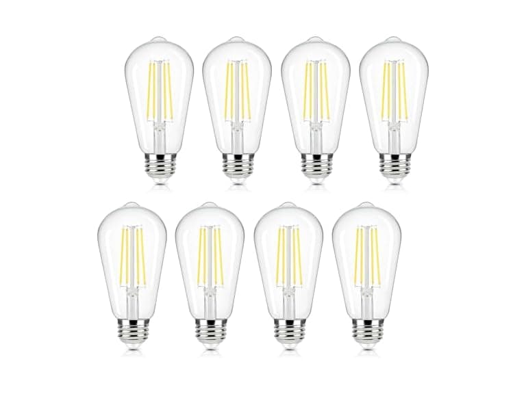 Brightever E26 LED Edison Bulbs 3000K Soft Warm White 12-Pk - Image 1