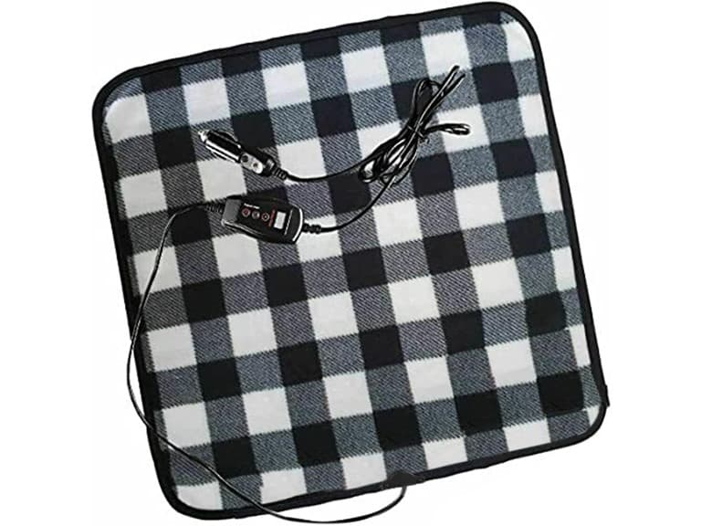 Zone Tech SE0081 Black and White Warming Pad - Image 1
