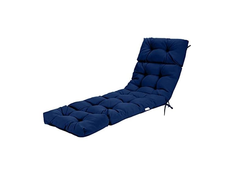 GRAFFY Patio Chaise Lounge Cushion, 72" x 22" x 4"