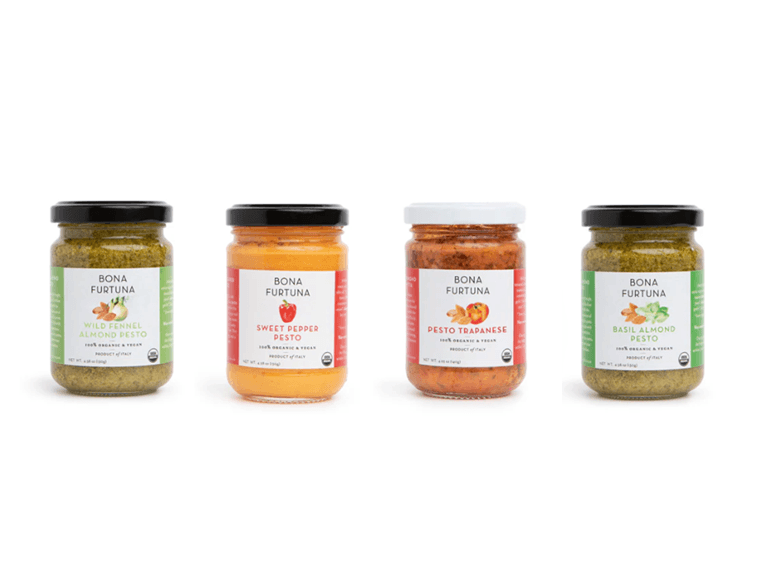 (4pk) Bona Furtuna Organic Pestos Variety