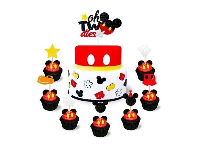 Set of 58 Mickey Inspried Cake Toppers - Image 1