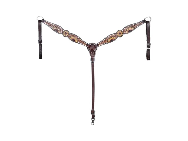 HILASON Western Horse Headstall Breast Collar - Image 1