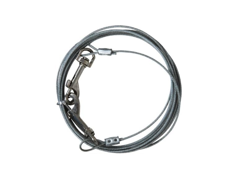 Petmate Dog Tie Out - 10' for Dogs up to 25 pounds - Image 1