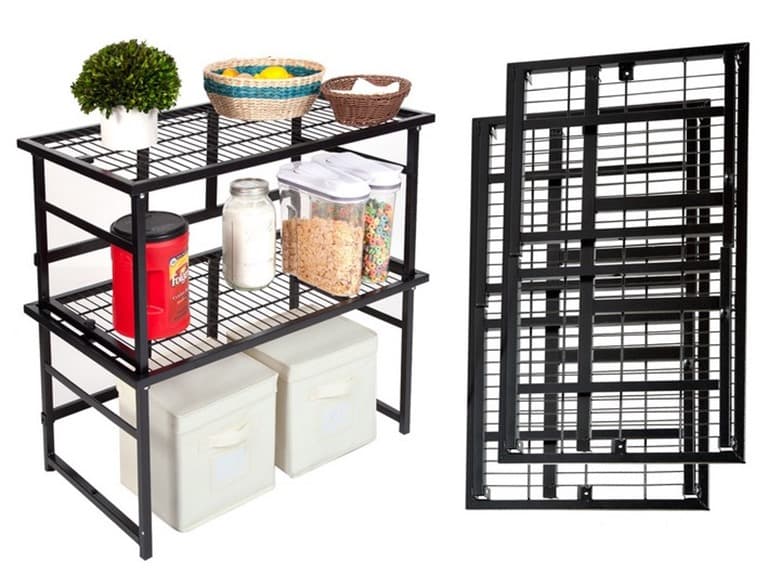 Origam Stackable & Foldable Rack 2PK: Your Choice