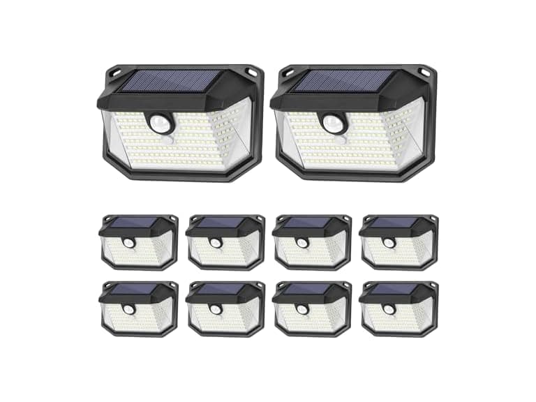 Brightever B0D7VXS5BY 10-Pack Solar Outdoor Lights - Image 1