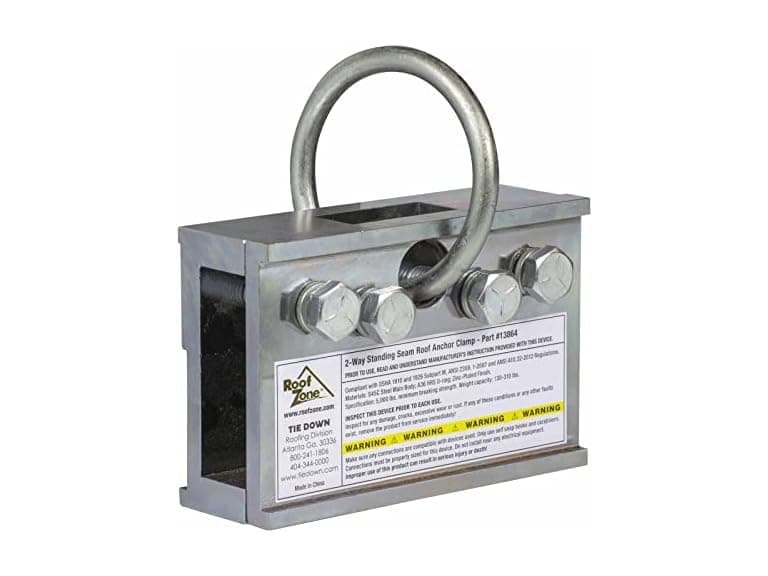 Standing Seam Roof Anchor, Two-Way Mount - Image 1