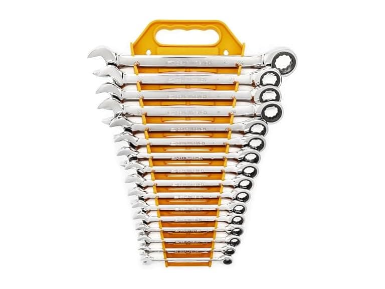 Gearwrench 9416 16pc Ratcheting Wrench Set Metric - Image 1
